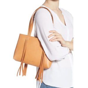 NWOT Mansur Gavriel Mini Fringe Leather Satchel